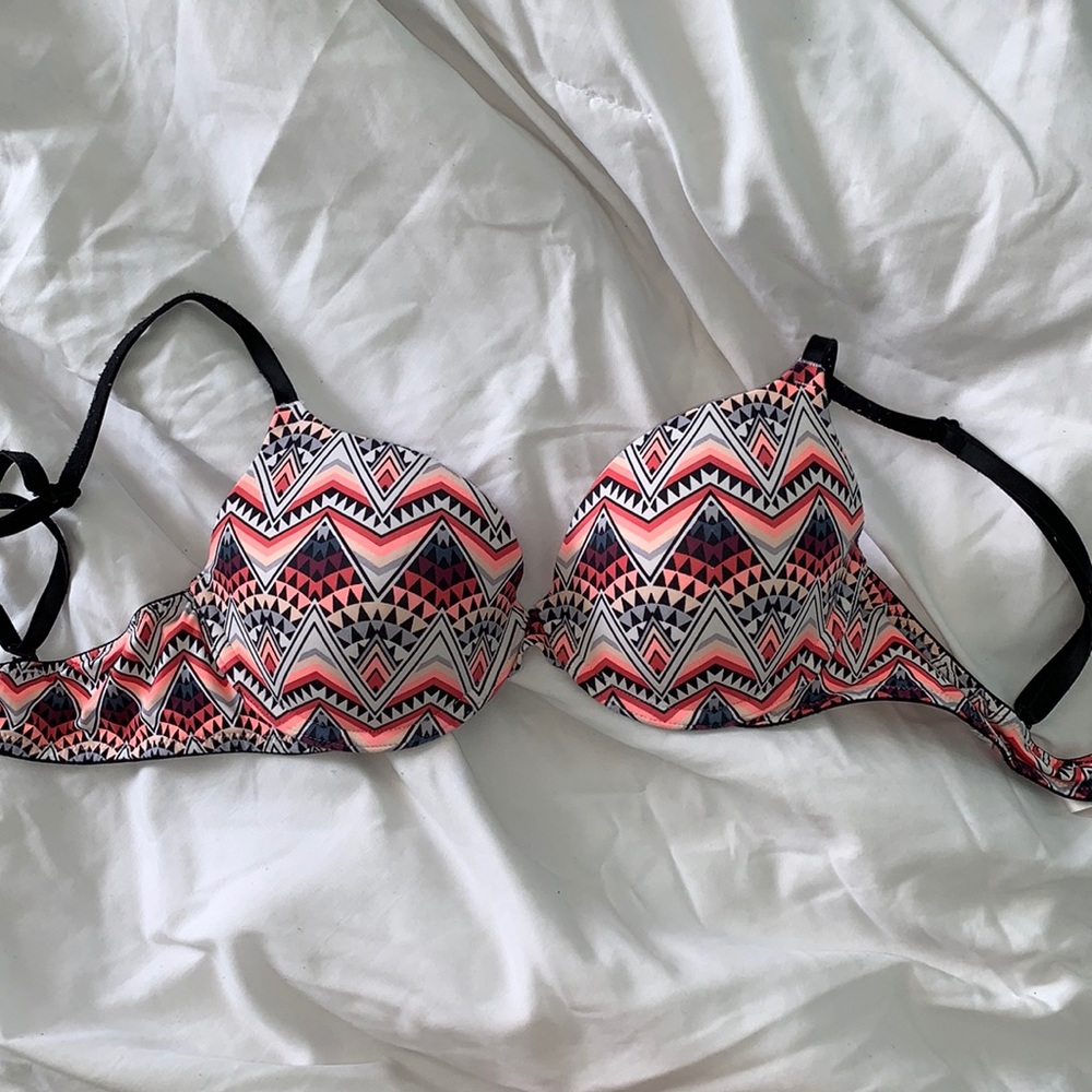 tribal print bra